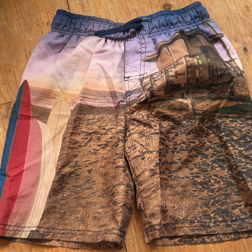 Jachs Surf Scene Men's Shorts - Multicolor